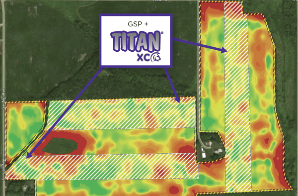 Ttan yield map MN