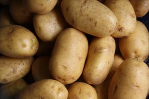 potatoes close up