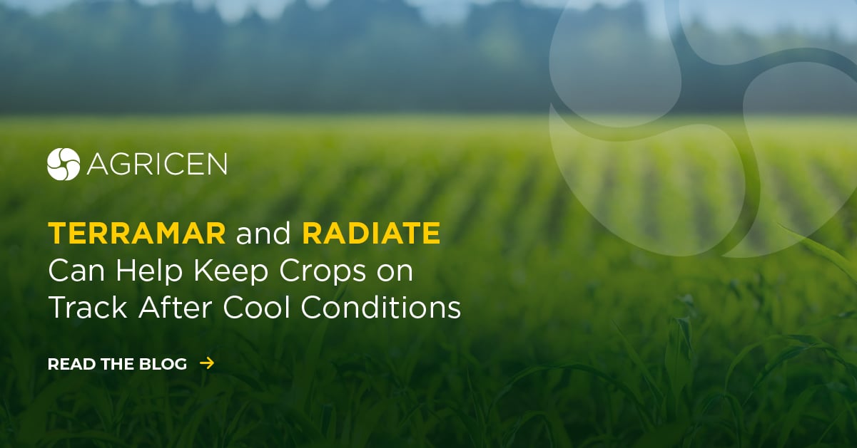 TERRAMAR and RADIATE Help Keep Crops on Track After Cool Conditions