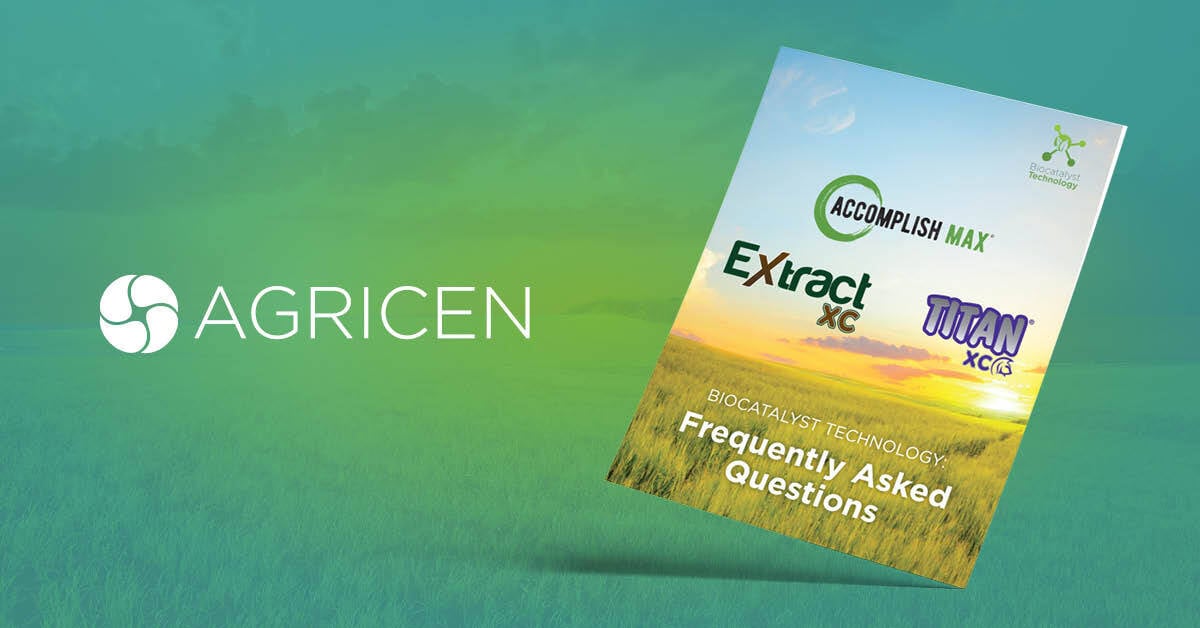 Biocatalyst Technology for Agriculture: Frequently Asked Questions